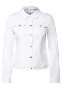 Jeansjacke mit Taschen white