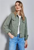 Jeansjacke olive washed