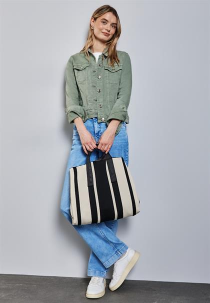 Jeansjacke olive washed