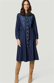 Jeanskleid dark blue denim