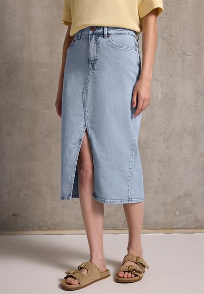 Jeansrock im Bleached-Look ultrableached wash