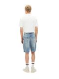 Jeansshorts destroyed light stone blue den