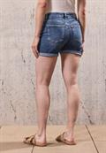Jeansshorts im Casual Fit dark blue wash