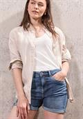 Jeansshorts im Casual Fit dark blue wash