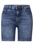 Jeansshorts im Casual Fit dark blue wash