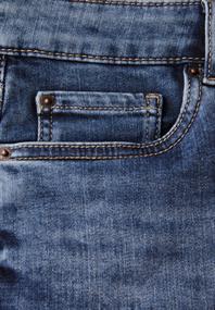 Jeansshorts im Casual Fit dark blue wash