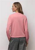 Jersey-Blouson mit Glitzer powder pink