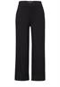 Jersey Hose im Loose Fit black