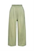 Jersey-Hose mit weitem Bein light khaki