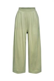 Jersey-Hose mit weitem Bein light khaki