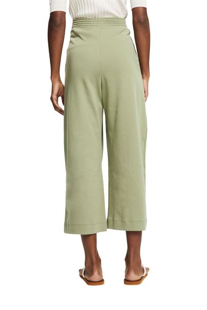 Jersey-Hose mit weitem Bein light khaki