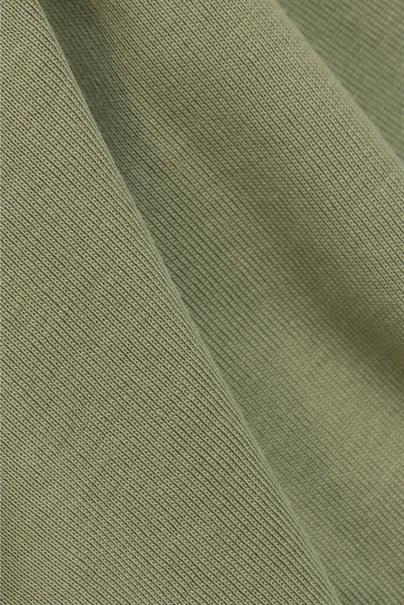 Jersey-Kleid aus Organic Cotton khaki green