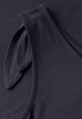 Jersey-Kleid mit Knoten dark void blue
