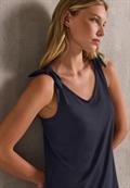 Jersey-Kleid mit Knoten dark void blue