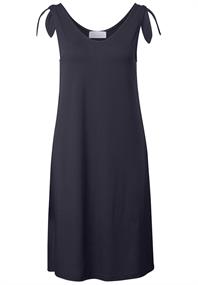 Jersey-Kleid mit Knoten dark void blue