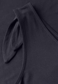 Jersey-Kleid mit Knoten dark void blue