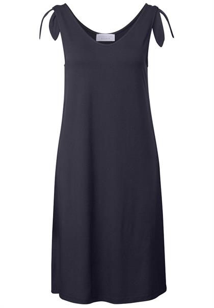 Jersey-Kleid mit Knoten dark void blue