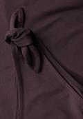 Jersey-Kleid mit Knoten fudge red