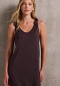Jersey-Kleid mit Knoten fudge red