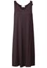 Jersey-Kleid mit Knoten fudge red