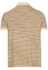 Jersey Poloshirt mit Multicolour-Streifen beige
