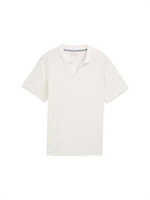 Jersey Poloshirt off white