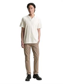 Jersey Poloshirt off white