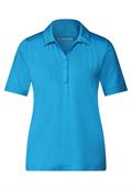 Jersey Poloshirt splash blue