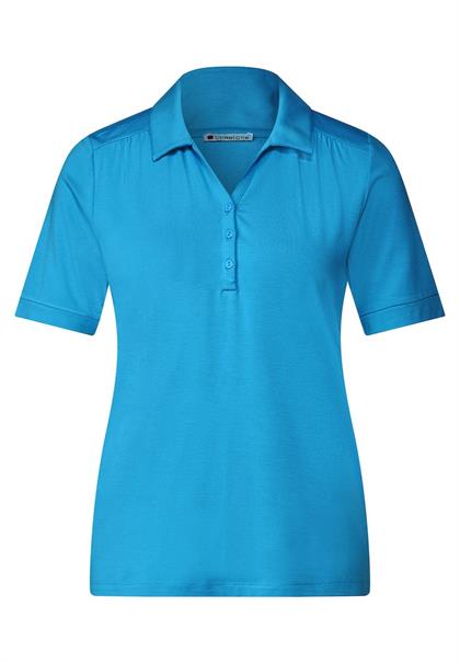 Jersey Poloshirt splash blue