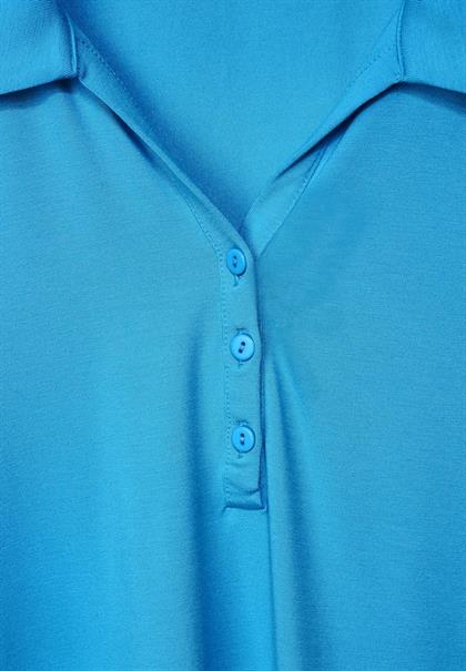 Jersey Poloshirt splash blue