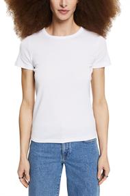 Jersey-Shirt aus 100% Organic Cotton white