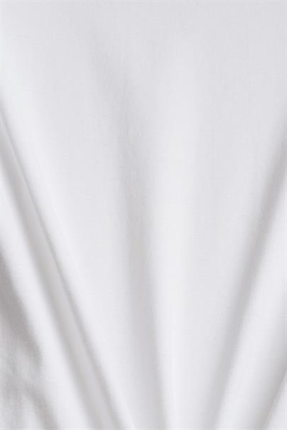 Jersey-Shirt aus 100% Organic Cotton white