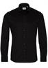 Jersey Shirt Jersey Langarm schwarz