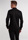 Jersey Shirt Jersey Langarm schwarz