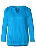 Jersey Shirt mit 3/4 Ärmel splash blue