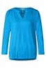 Jersey Shirt mit 3/4 Ärmel splash blue