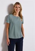 Jersey-Shirt mit Cut-Out arona blue