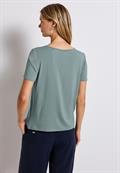 Jersey-Shirt mit Cut-Out arona blue