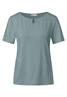 Jersey-Shirt mit Cut-Out arona blue
