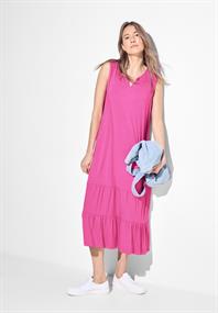 Jersey Sommerkleid bloomy pink