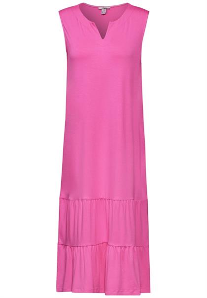 Jersey Sommerkleid bloomy pink