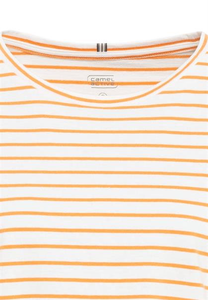 Jersey T-Shirt aus nachhaltigem organic Cotton mandarine