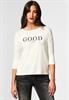 Jersey T-Shirt mit Wording off white