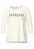Jersey T-Shirt mit Wording off white