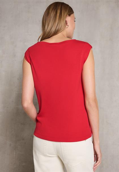 Jersey-Top mandarin red