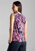 Jersey Top mit Print magnolia pink