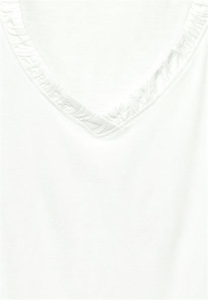 Jersey Top vanilla white