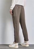 Jersey Twill Cargo-Hose muddy brown