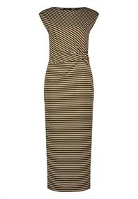 Jerseykleid khakicream