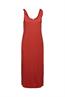 Jerseykleid mit Knoten terracotta